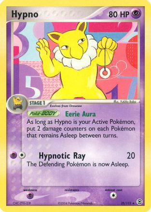 Hypno 025/112 - FireRed & LeafGreen