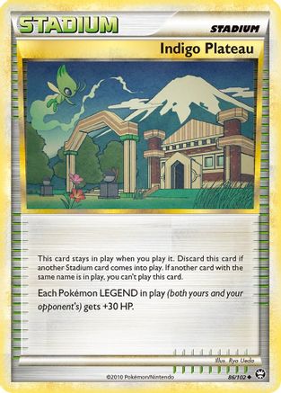 Indigo Plateau 086/102 - Triumphant Reverse Holofoil