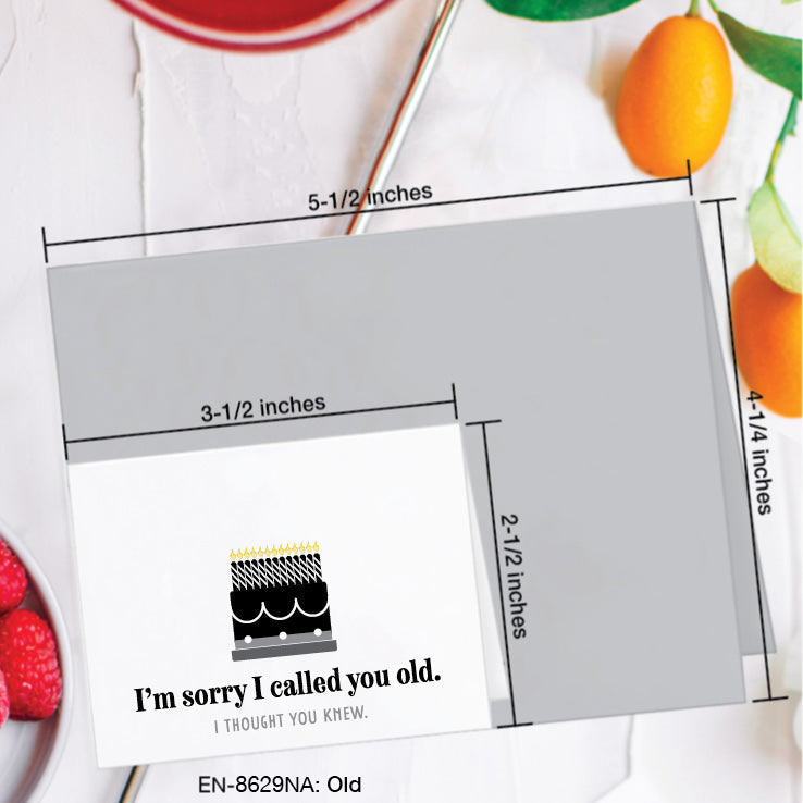 Old, Greeting Card (#8629NA)