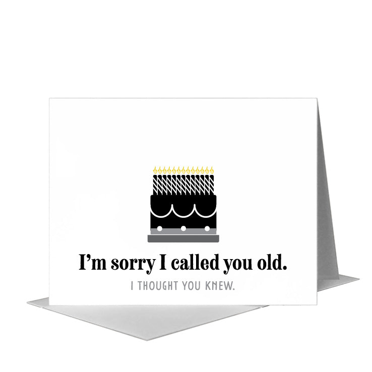 Old, Greeting Card (#8629NA)
