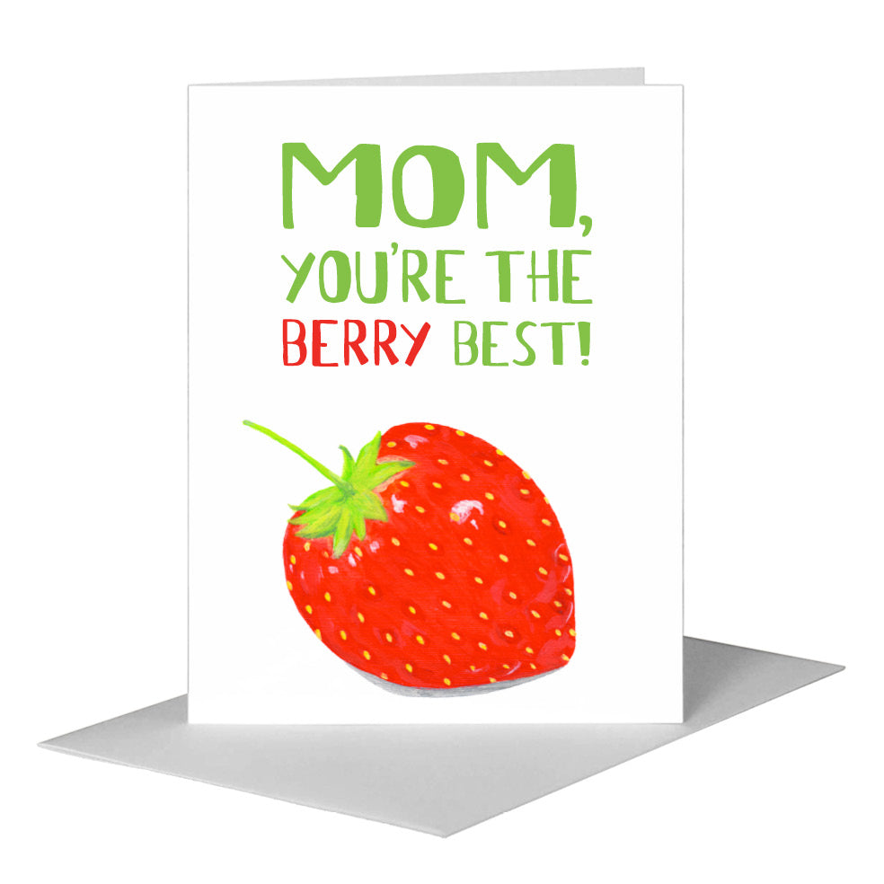 Strawberry, Greeting Card (#8630P)