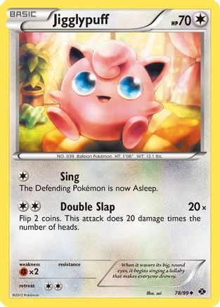 Jigglypuff 078/99 - Next Destinies Reverse Holofoil