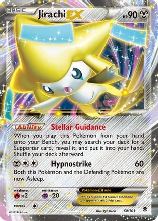 Jirachi EX 060/101 - Plasma Blast Holofoil