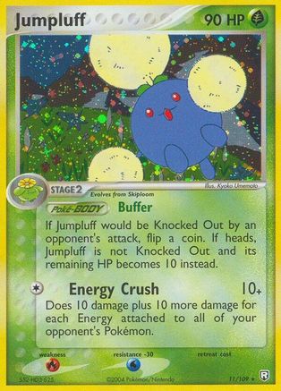 Jumpluff 011/109 - Team Rocket Returns - Reverse Holofoil