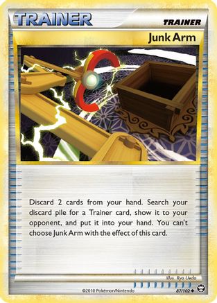 Junk Arm 087/102 - Triumphant Reverse Holofoil