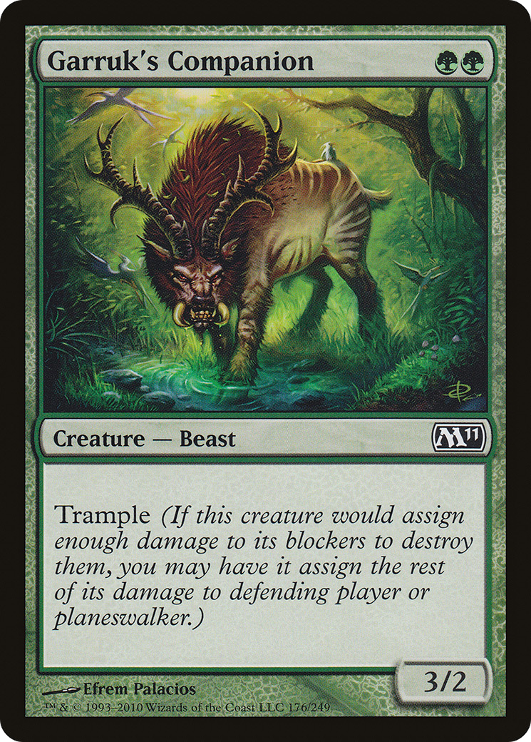 Garruk's Companion (M11-176) - Magic 2011