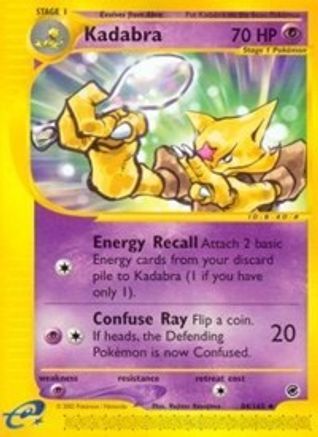 Kadabra 084/165 - Expedition Reverse Holofoil