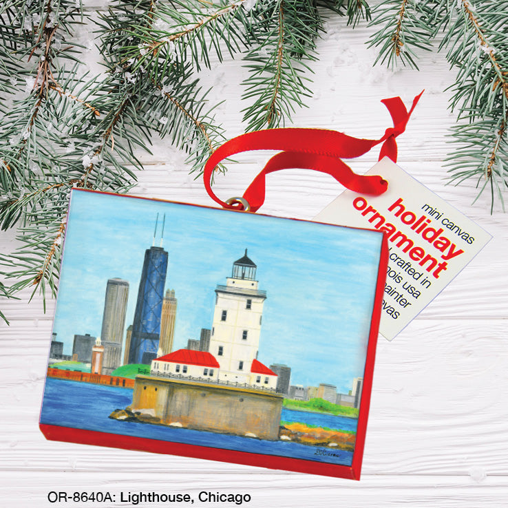Lighthouse, Chicago, Ornament (OR-8640H)