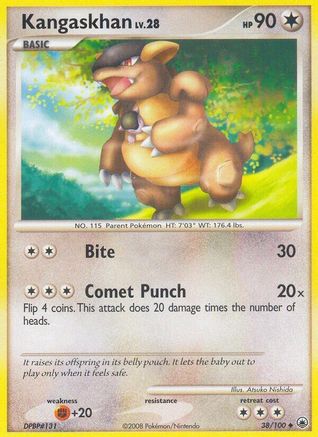 Kangaskhan 038/100 - Majestic Dawn