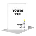 Candle, Greeting Card (#8644JD)