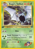 Koga's Golbat 046/132 - Gym Challenge 1st Edition