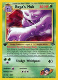 Koga's Muk 026/132 - Gym Challenge 1st Edition