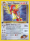 Koga's Pidgeotto 027/132 - Gym Challenge 1st Edition