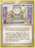 Lanette's Net Search 077/106 - Emerald Reverse Holofoil