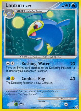 Lanturn 058/146 - Legends Awakened Reverse Holofoil