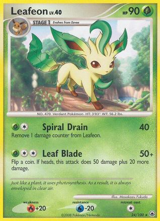 Leafeon 024/100 - Majestic Dawn