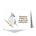 Titmouse, Greeting Card (#8669B)