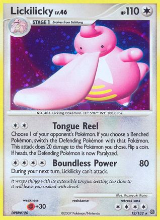 Lickilicky 012/132 - Secret Wonders Reverse Holofoil