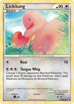 Lickitung 066/102 - Triumphant