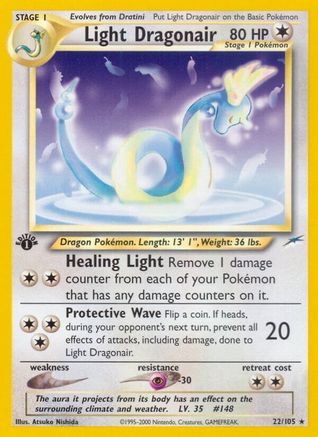 Light Dragonair 022/105 - Neo Destiny 1st Edition