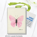 Lavender Pink Butterfly, Mini Canvas (MC-8674E)
