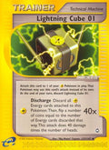 Lightning Cube 127/147 - Aquapolis Reverse Holofoil