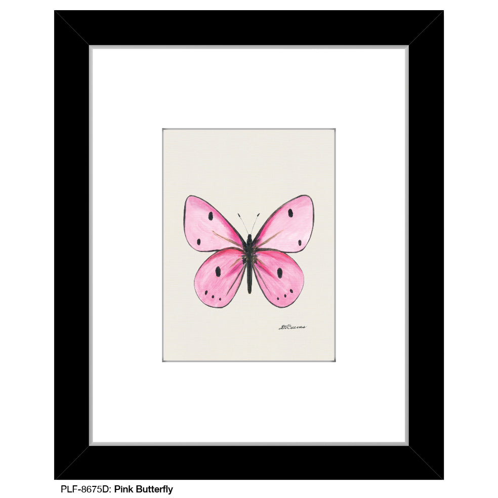 Pink Butterfly, Print (#8675D)