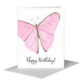Pretty in Pink Butterfly, Greeting Card (#8676B)
