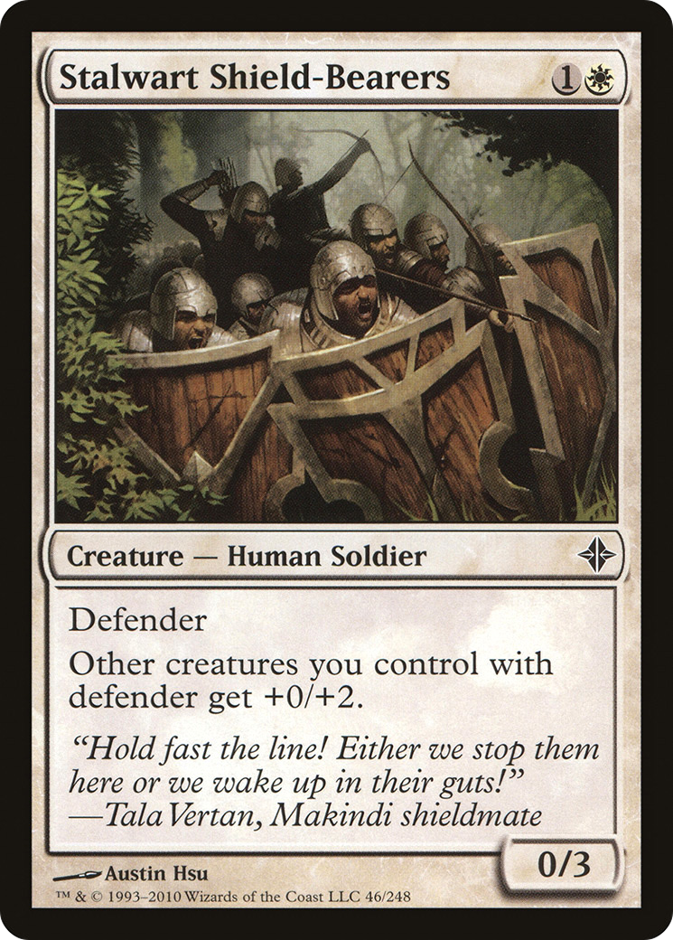 Stalwart Shield-Bearers (ROE-046) - Rise of the Eldrazi