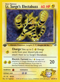 Lt. Surge's Electabuzz 027/132 - Gym Heroes 1st Edition