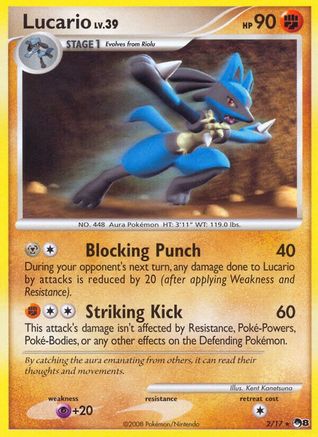 Lucario 002/017 - POP Series 8