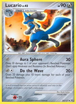 Lucario 053/127 - Platinum