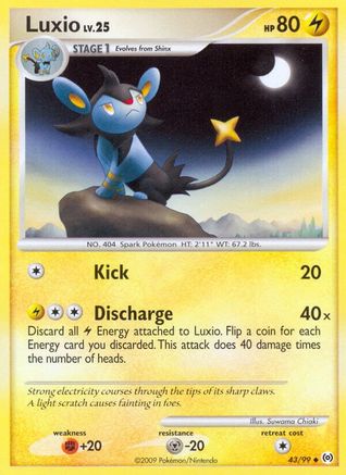 Luxio 043/99 - Arceus