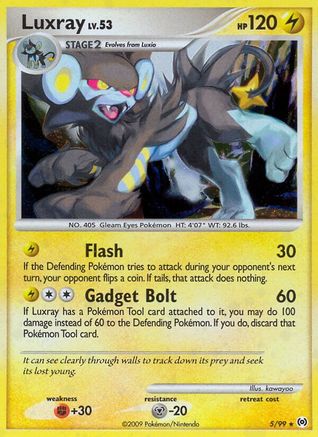 Luxray 005/99 - Arceus Reverse Holofoil
