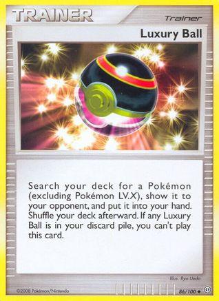 Luxury Ball 086/100 - Stormfront Reverse Holofoil