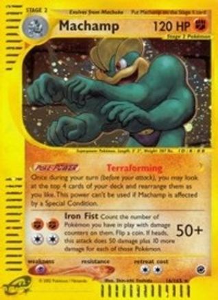 Machamp 016/165 - Expedition Holofoil