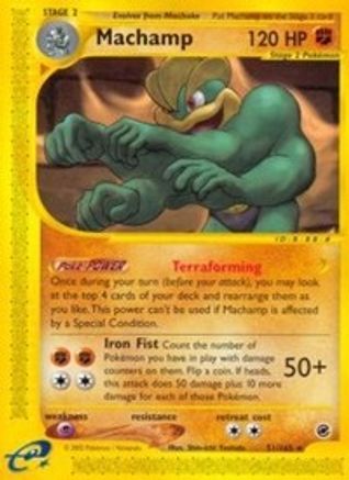 Machamp 051/165 - Expedition Reverse Holofoil