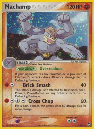 Machamp 011/108 - Power Keepers Holofoil