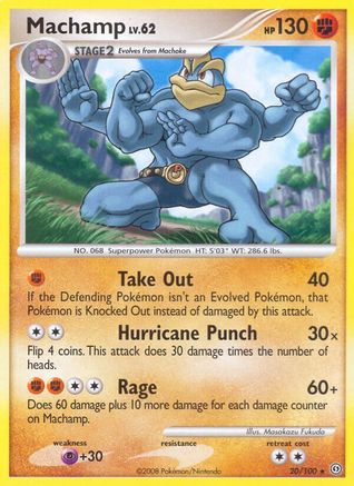 Machamp 020/100 - Stormfront