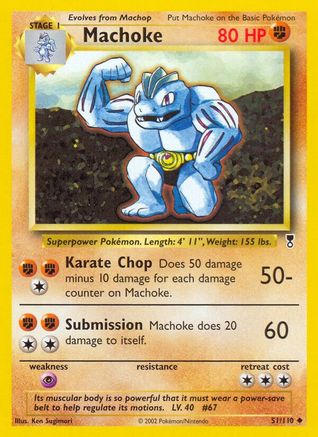 Machoke 051/110 - Legendary Collection Reverse Holofoil