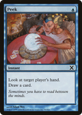 Peek (10E-094) - Tenth Edition Foil