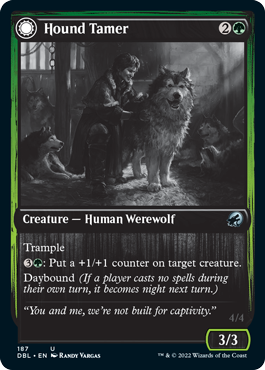 Hound Tamer // Untamed Pup (DBL-187) - Innistrad: Double Feature: (Double Faced Transform)