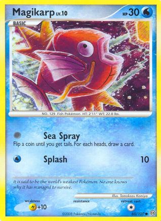 Magikarp 065/100 - Stormfront Reverse Holofoil