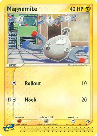 Magnemite 061/97 - Dragon Reverse Holofoil