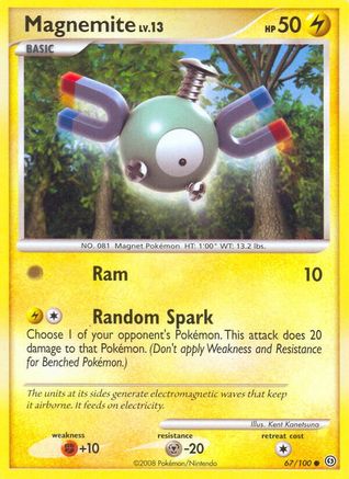 Magnemite 067/100 - Stormfront Reverse Holofoil