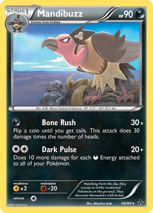 Mandibuzz 069/98 - Emerging Powers Reverse Holofoil