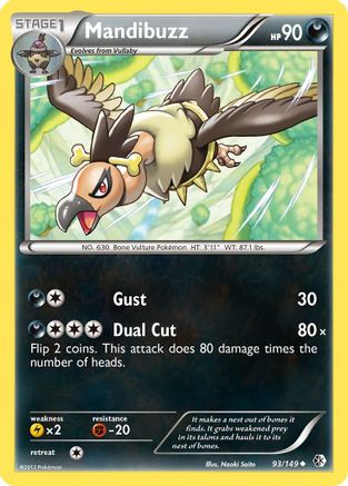 Mandibuzz 093/149 - Boundaries Crossed Reverse Holofoil