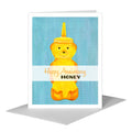 Honey Bear, Greeting Card (#8717C)