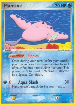 Mantine 045/109 - Team Rocket Returns