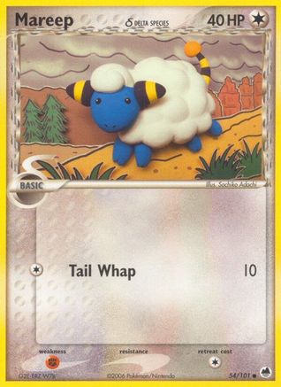 Mareep (Delta Species) 054/101 - Dragon Frontiers